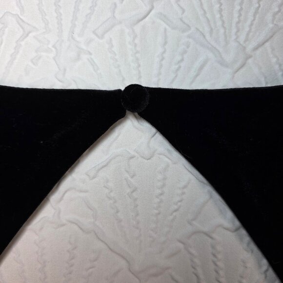 NWT French Connection Stretch Velvet Corset Top L - Picture 6 of 11